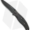 Kershaw Vapor II Frame Lock Knife Black SS (3.5" Black Plain)