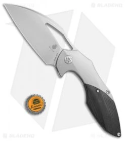 Kizer Isham Megatherium Frame Lock Knife Carbon Fiber (3.6" Stonewash) Ki4502 7 Kizer Isham Megatherium Frame Lock Knife Carbon Fiber (3.6" Stonewash) Ki4502 -CRKT Sales Store kizer isham megatherium sw cf Ki4502A1 BHQ 52403 dl size