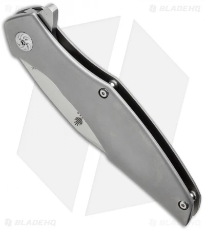 Kizer Cucchiara Trifecta Frame Lock Knife Titanium (3.875" Stonewash) Ki5462A1 2 Kizer Cucchiara Trifecta Frame Lock Knife Titanium (3.875" Stonewash) Ki5462A1 - Image 2