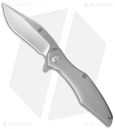 Kizer Cucchiara Trifecta Frame Lock Knife Titanium (3.875" Stonewash) Ki5462A1 1 Kizer Cucchiara Trifecta Frame Lock Knife Titanium (3.875" Stonewash) Ki5462A1