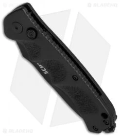 Schrade Extreme Survival Spear Point Automatic Knife (3.25" Black Serr) SC60BS -CRKT Sales Store schrade sc60bs bottom cm