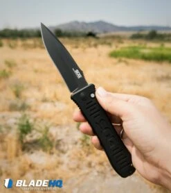 SOG Spec Elite II Automatic Knife (4" Black) SE-62 7 SOG Spec Elite II Automatic Knife (4" Black) SE-62 -CRKT Sales Store sog spec elite ii se 62 BHQ 8486 dl