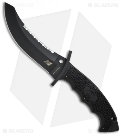 Spyderco Warrior Knife FB25PSBBK (5.69" Black Serr) 1 Spyderco Warrior Knife FB25PSBBK (5.69" Black Serr)