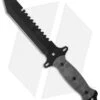 Tops Knives Survival Tactical 7 Knife W/ RMT Micarta (7" Black) SURV-TAC 7 RMT